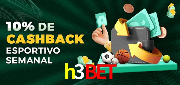 10% de bônus de cashback na h3bet